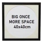(Bild für) Vinyl Rahmen schwarz 12" BIG