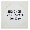 (Bild für) Vinyl Rahmen weiß 12" BIG